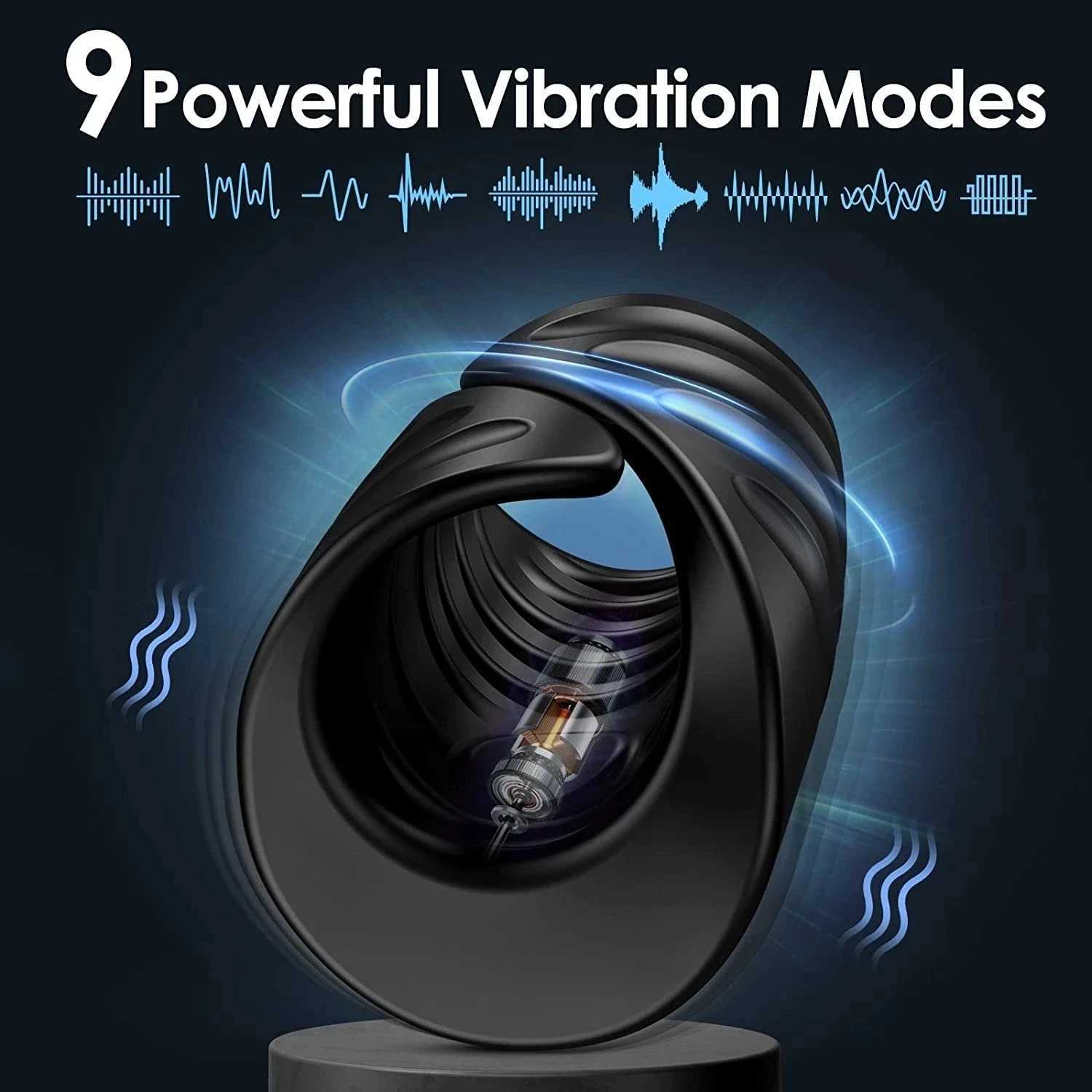 HESEKS Male Masturbation Penis Training Vibrator with App Controlled Sex Toys Suitable for Male Sex Massagers Rooster Rings and Glance Trainer Machine