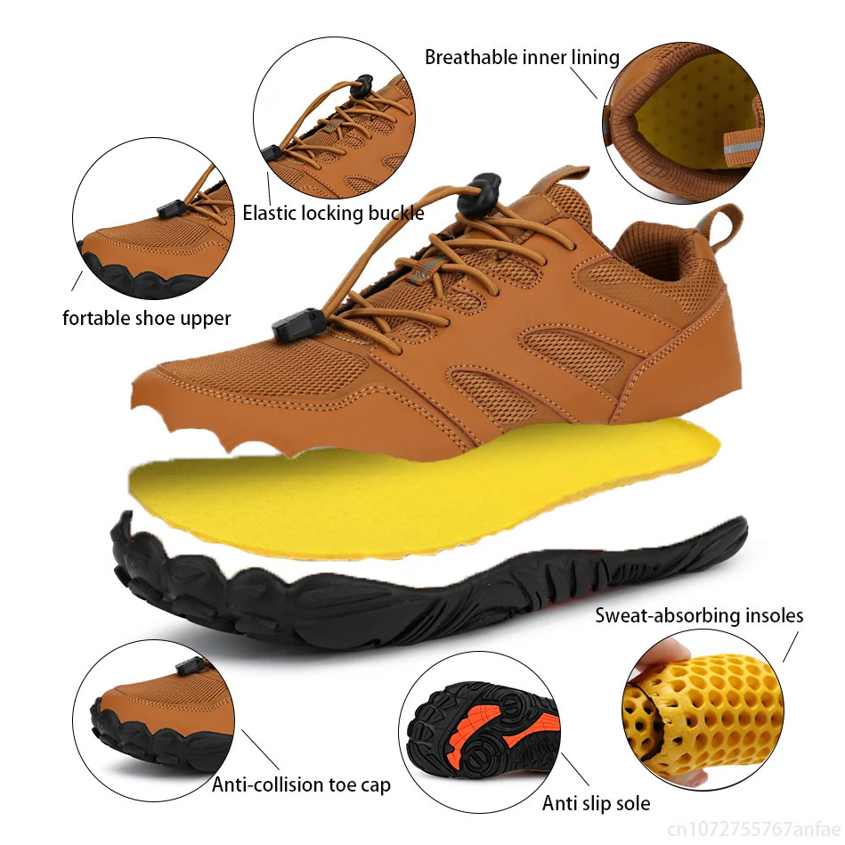 2024 Barefoot Trail Shoes Barefoot Shoes for Men Casual Ladies Women Hiking Water Shoes Aquatic Sneaker Shoe Man Water shoes 250217