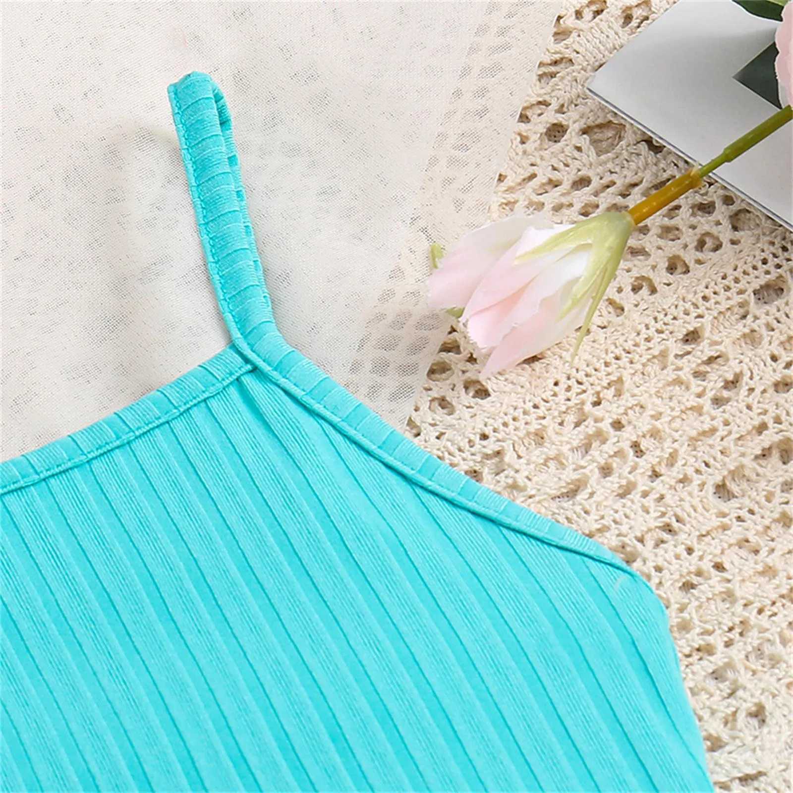 2024 Summer Girls Clothing for 8 and 12 Years Top Printing Youth Clothing New Childrens Clothing W250218