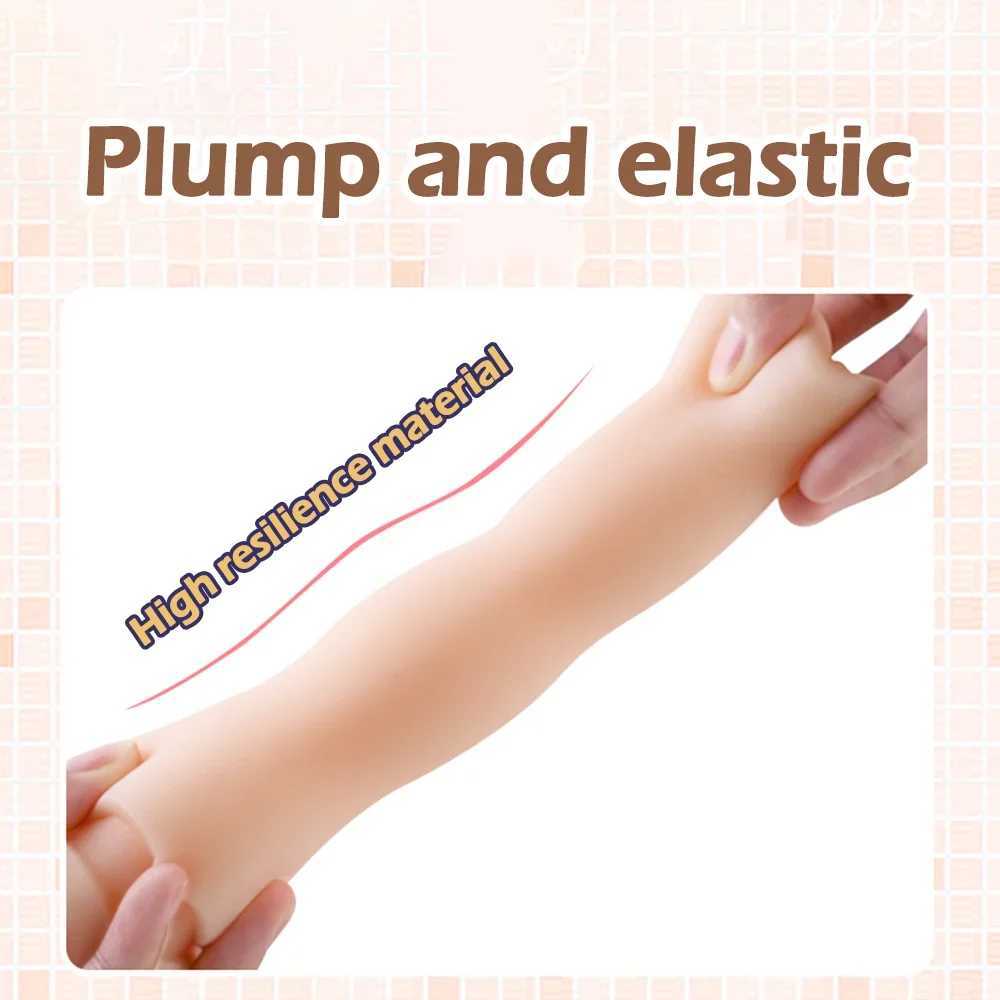 NewRealistic Vagina Sex Toys Scrotum Stimulator Safe Silicone Vaginal Male Masturbator Soft Pocket Pussy Male Sex Toy adult toys W250218