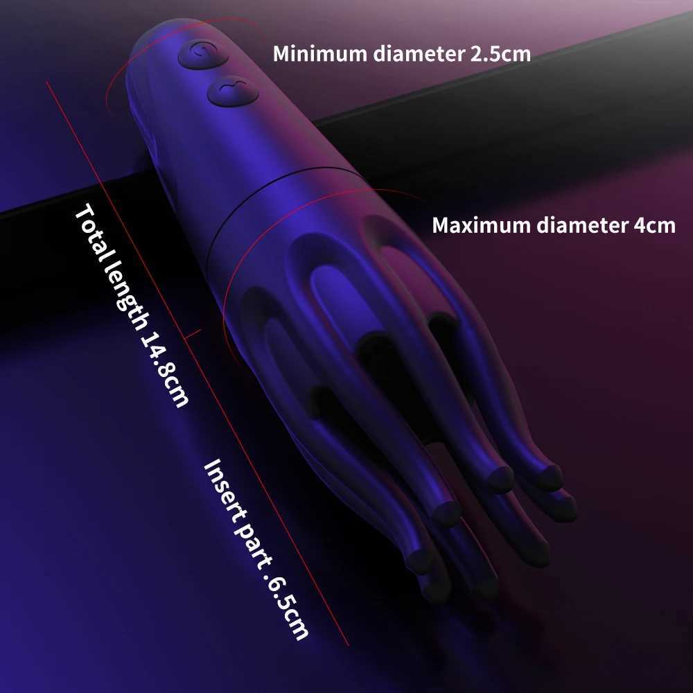 Male Masturbator Penis Vibrator with 0 Vibrating Modes Male Stroker Penis Trainer 360Training Wrapped Adult Sex Toys for Men W250218