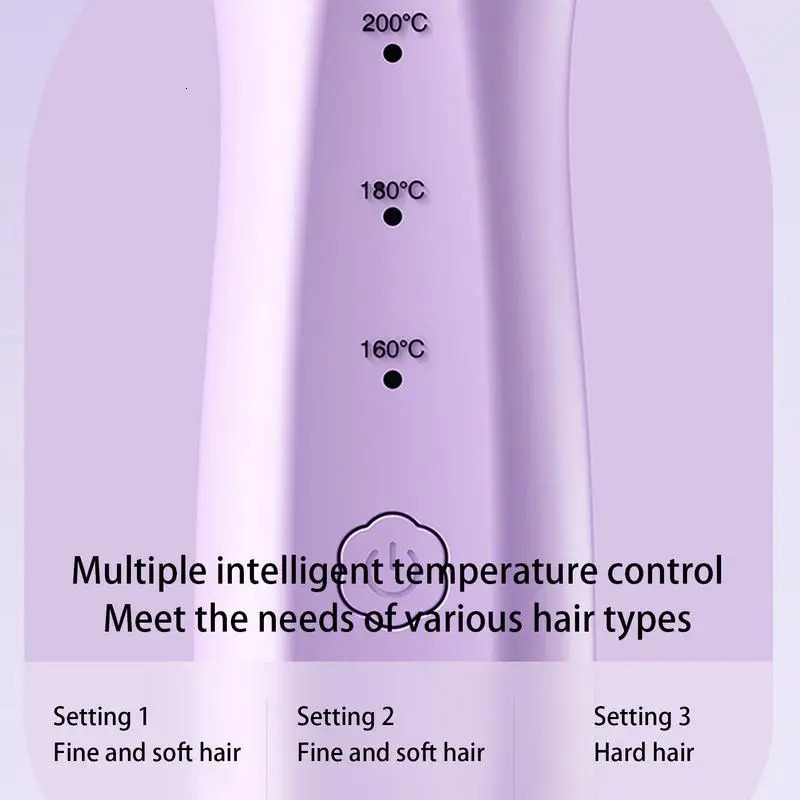 Curling Wand For Long Hair Automatic Intelligent Curling Iron Wavy Hair Curler Portable Hair Curler For Work Dating Daily 250214