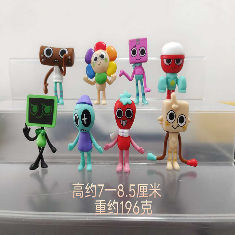 Cartoon Game Dandys World Doll Handmade Model Ornament aa891