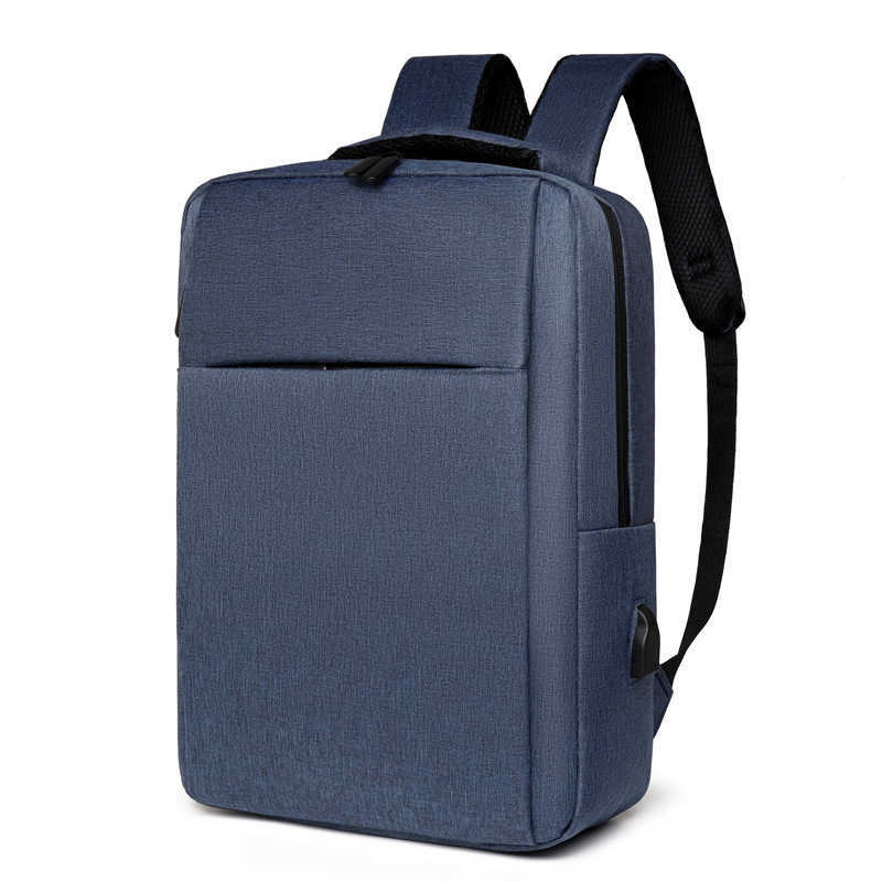 Backpack Computer Bag Simple Multifunctional Usb Charging Backpack Business Large Capacity Mens High-end Backpack For Middle School Students Travel Ba