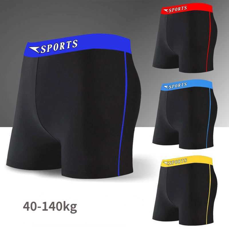 Swimwear Mens Breathable Swimsuits Man Swimming trunks Boxer Briefs Swim Suits Beach Shorts New M250218