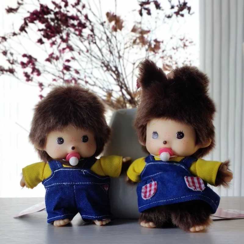 2025 New In Stock 15cm Monqiqi Kaii Doll Bag Pendants Plush Toy Hand Puppet Children Cute Gift Birthday Festival GiftsXJ250218