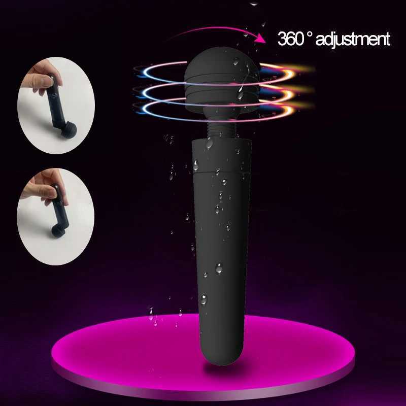 Magic Wand Vibrators Toy For Women AV Female Masturbator G Spot Massager Clitoris Stimulator Adult Vibrator Sex Toys For WomanXJ250218