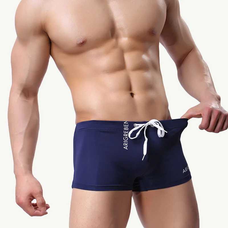 Summer Swimwear Men Swimsuit De Bain Boy Swim Suits Boxer Shorts Swim Trunks Swimming Surf Banadores swimsuit sunglasses M250218