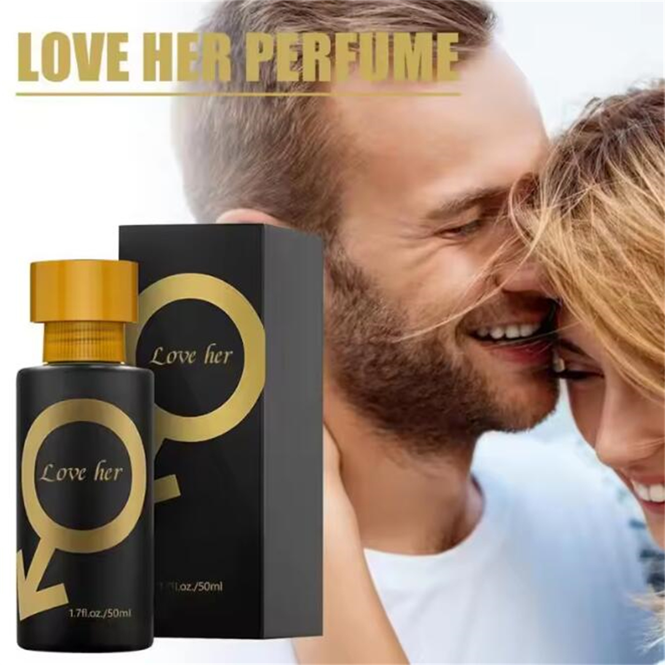 50ML Love Her Lure Her Him Perfume Charm Perfume Intimate Partner Sex Perfume Pheromone Perfume For Men Women Body Spray Fragrance