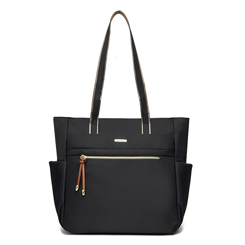 Ox cloth shoulder bag womens office large capacity tote 250206