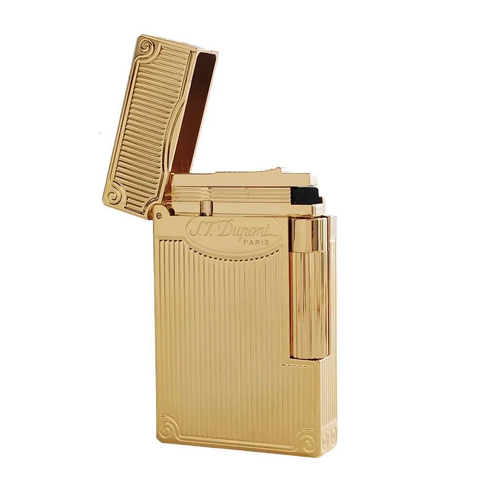 Gas Lighter Copper Metal Engraved Cigarrette Tobacco Cool Accessories Smoking Men Gifts Collections Dropship