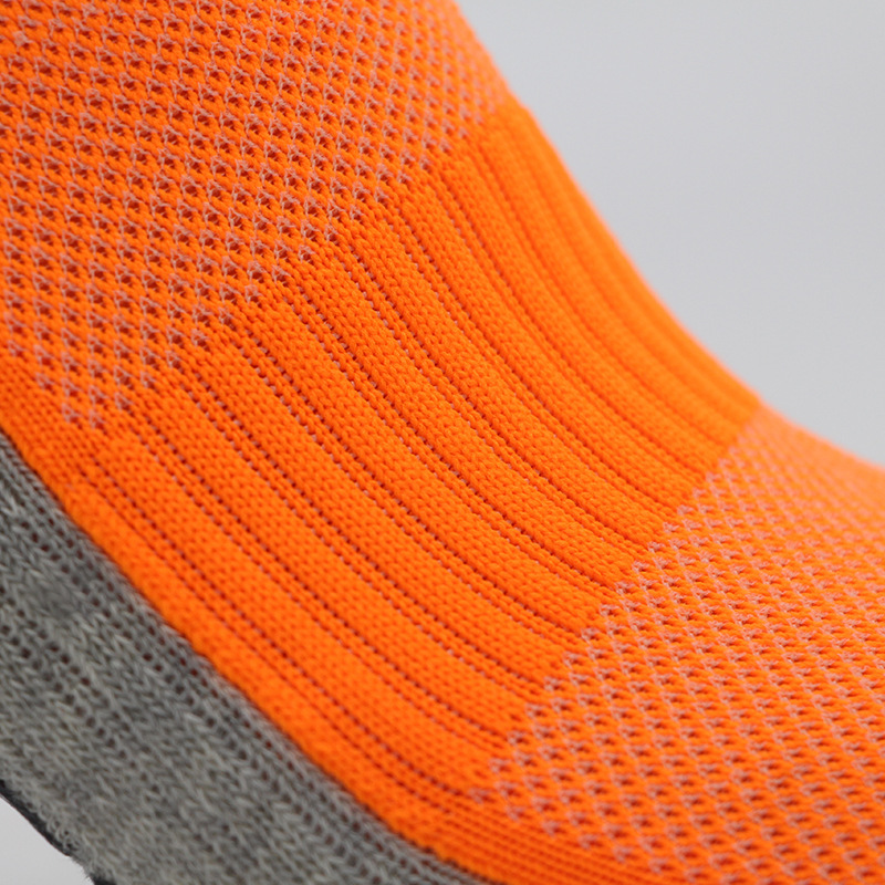 nylon cotton sport socks outdoor adult anti slip grip socks