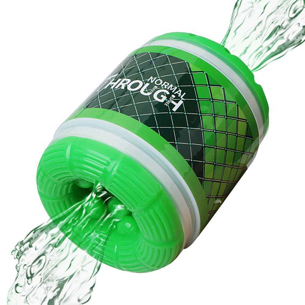 Small Hollow Male Masturbator Cup Spikes Penis Pump Real Pussy Vaginal For Men 8+ Glans Sucking Erotic Products Adults Sex Toys W250218