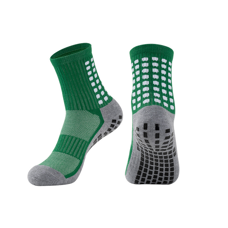 nylon cotton sport socks outdoor adult anti slip grip socks