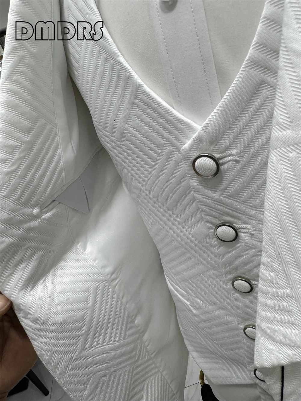 High Quality Wedding Suit Set for Groom Three Pieces Mens Fashion Suits One Button Shawl Neck Blazer Jacket Vest and Pants 250214