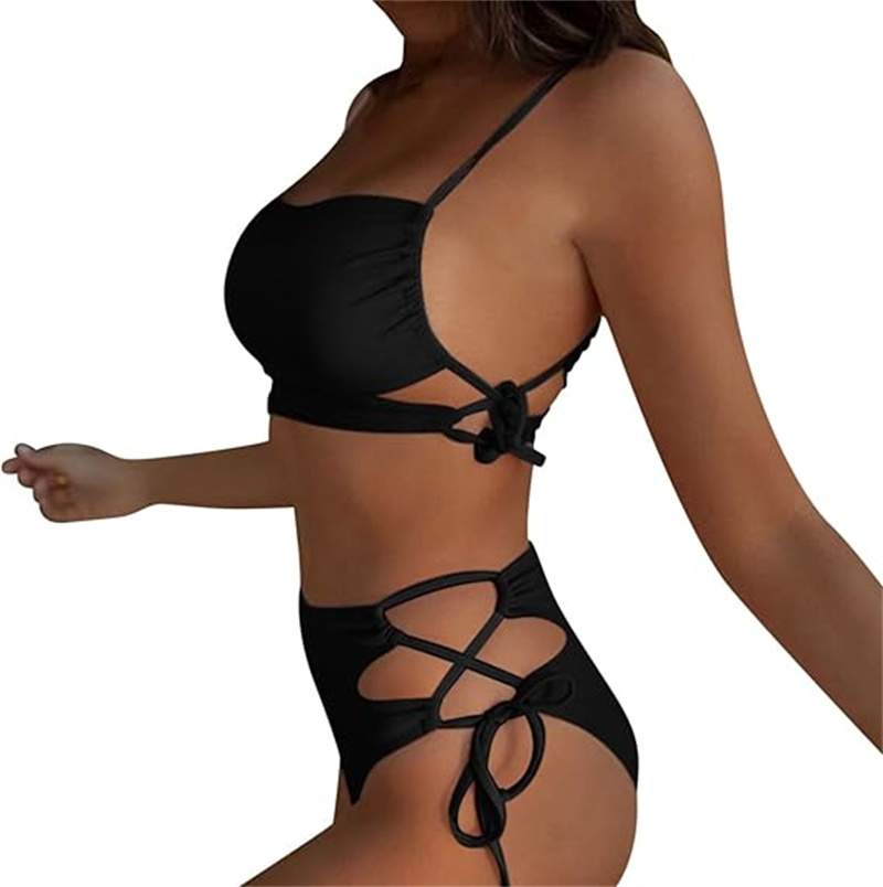Womens Cheeky Bikinis Sets Hot Swimsuits String Bikini Push Up High Cut Beachwear Daring Bikini