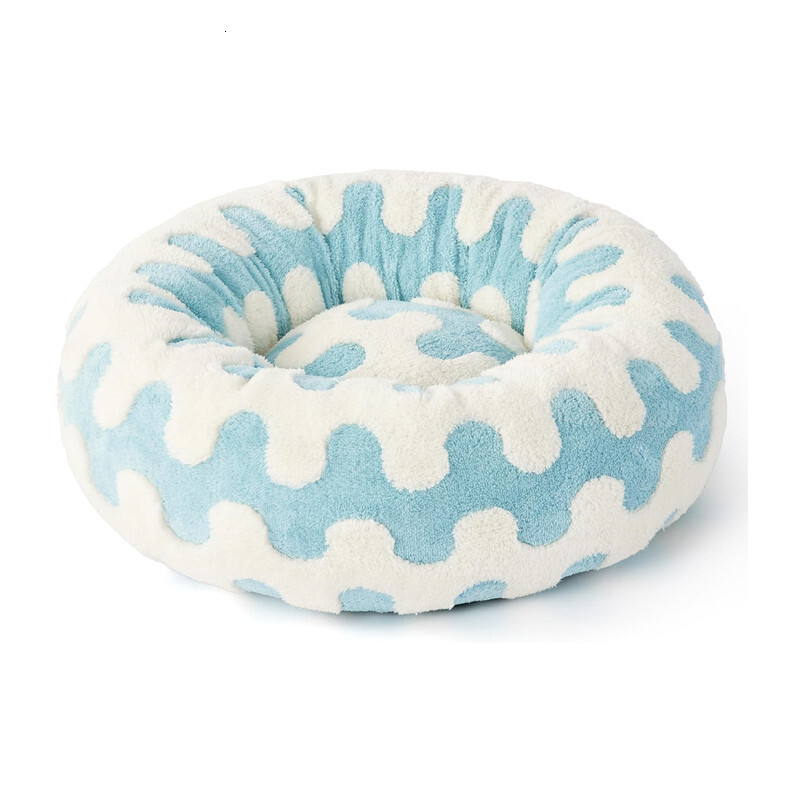 Pet Kennels Small Medium Large Round Plush Mats Autumn And Winter Cat's Nest Dog Bed