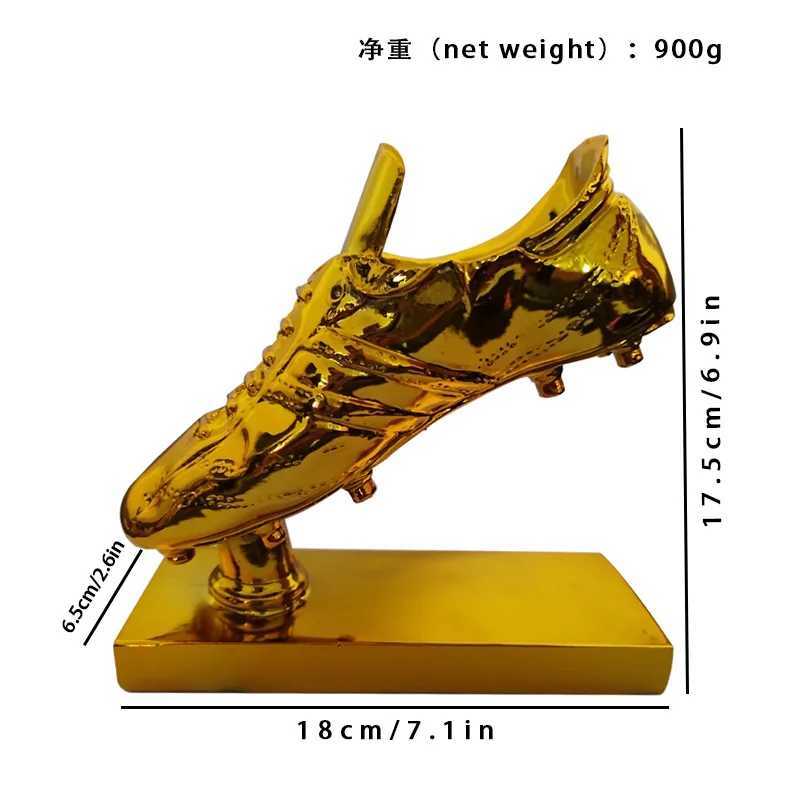 Football went Golden Boot Award Trophy World Cup Scorer Souvenir Student Team Football Match Prize W250217