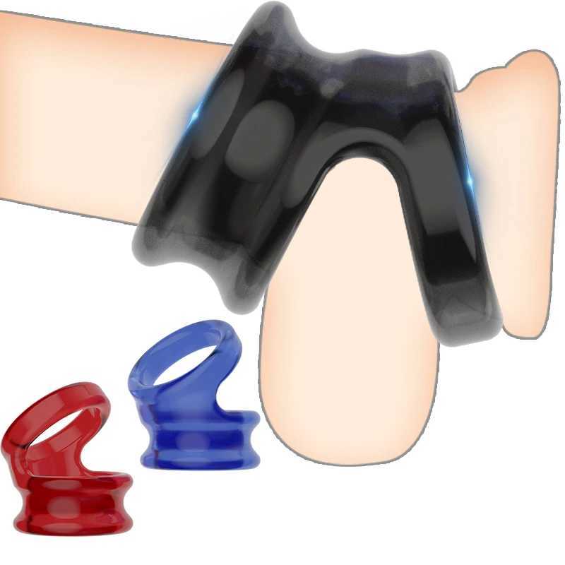 Semen Lock Ring Male Masturbator Vagina Masturbation Equipment Sex Toys For Men Adult Delay Ejaculation Chastity Penis Ring Shop W250218