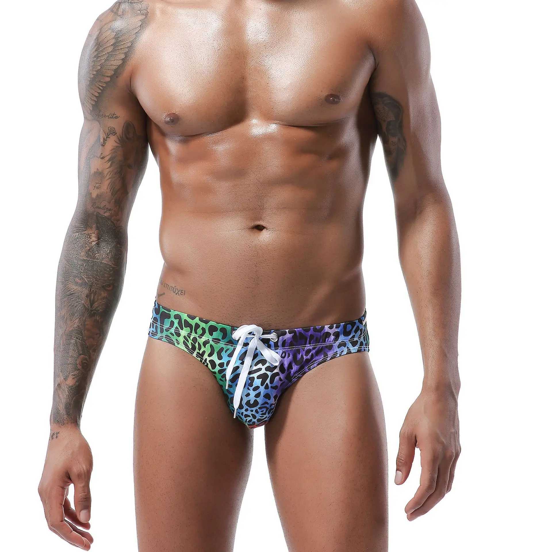 Sexy Bikini Swimwear Men Swim Briefs Gay Mens Swimsuit Swimming Suit Sunga Beach Surfing Water Sport Wear Man Bath Short M250218