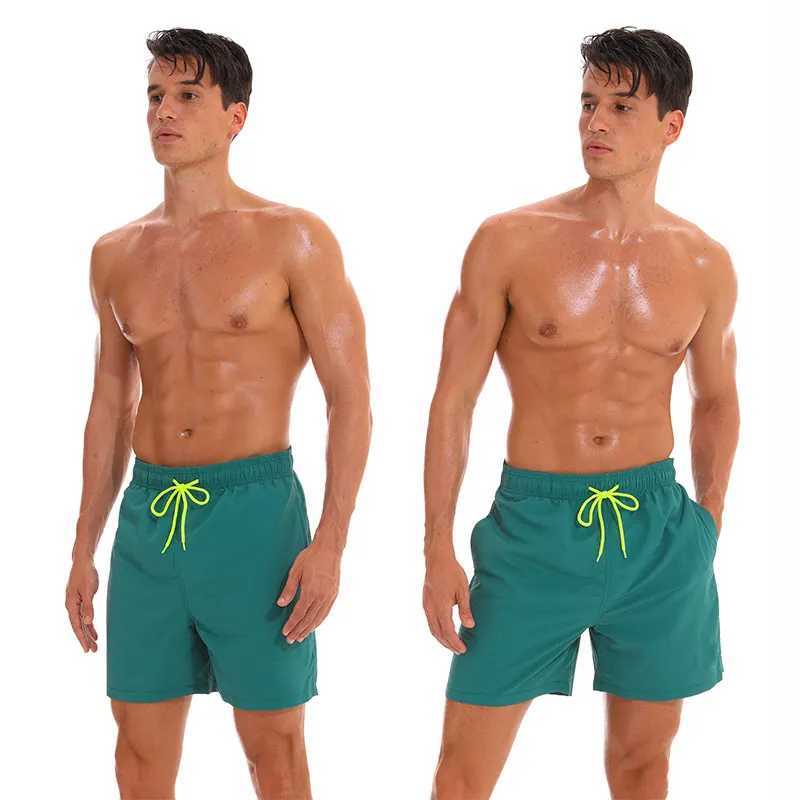 New Arrival Summer Bard Short Pants Swimming Trunks Men For Boys Swim Shorts Beach Running Sexy Swimsuits Volleyball Mens Underwear Z260313
