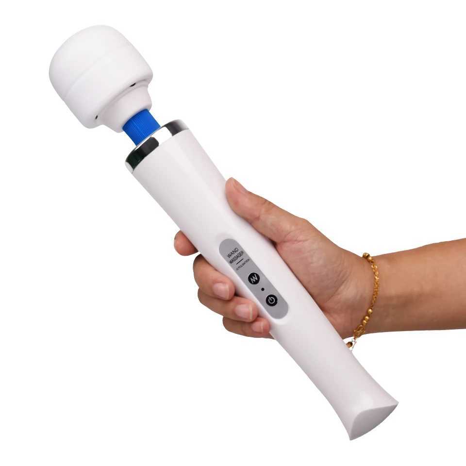 DOMI Sex Shop USB Charging Magic Wand Massager Pussy Stimulation Powerful Stick Clit Huge Vibrator Women Erotic Sex ToysXJ250218