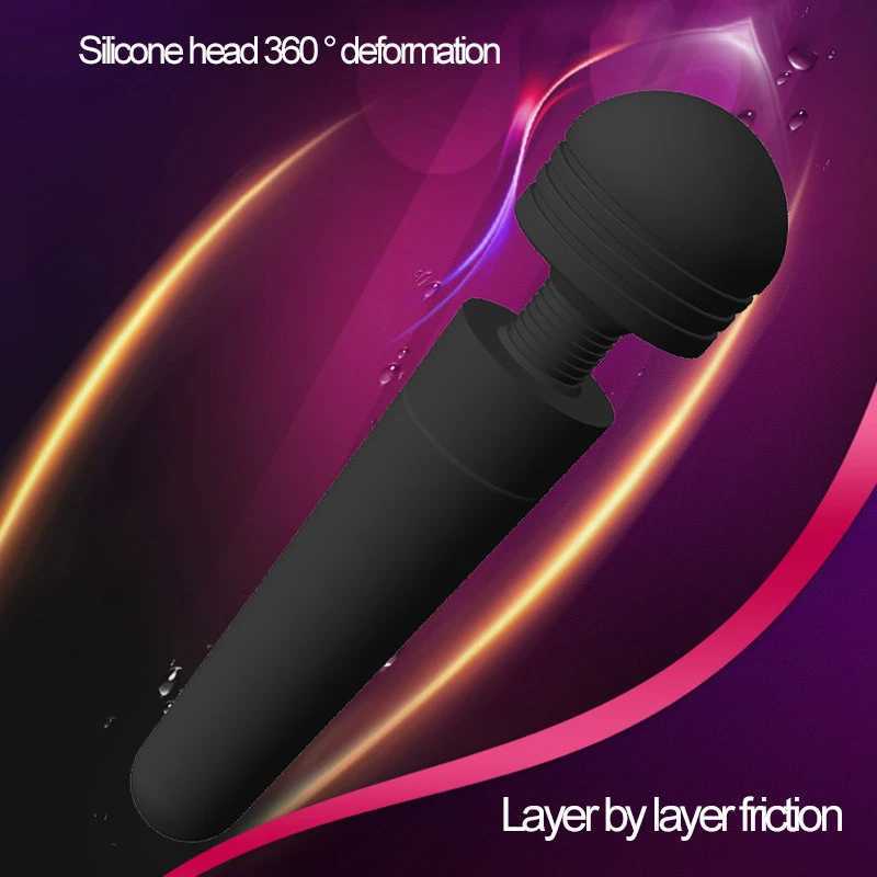 Magic Wand Vibrators Toy For Women AV Female Masturbator G Spot Massager Clitoris Stimulator Adult Vibrator Sex Toys For WomanXJ250218
