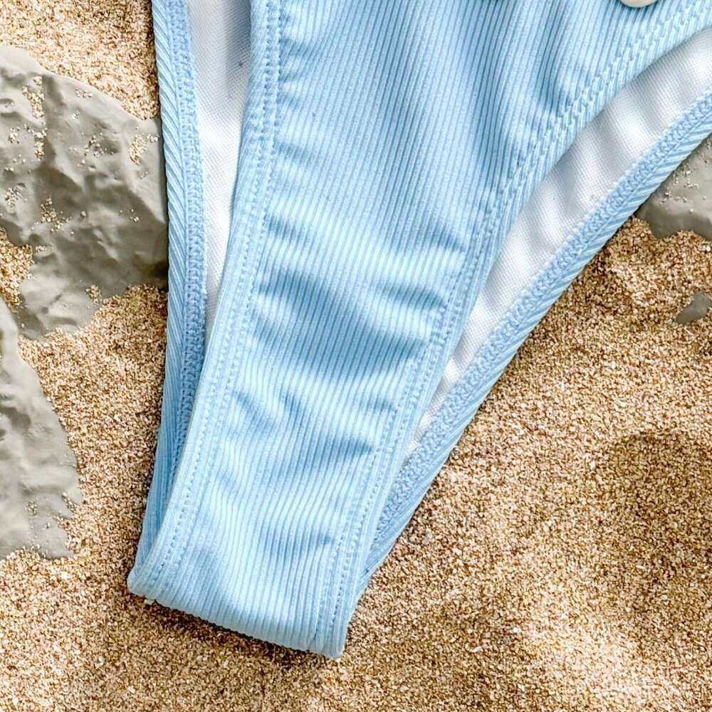 Women 2025 New Shell Beach Bikini Sexy Hanging Neck Strap Swimsuit Gather Maillot De Bain Swimsuit Designers Bikini Swim Suit New Product