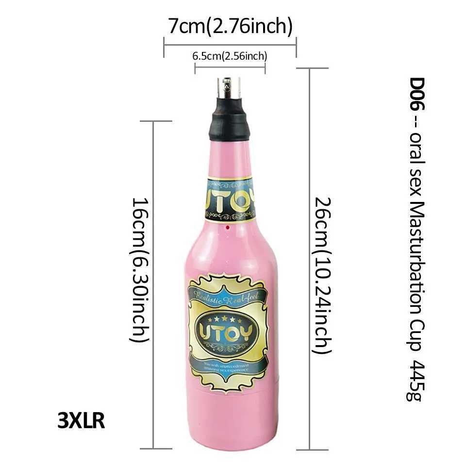 FREDORCH 3XLR Sex Machine Masturbation Cup Attachments vagina anal oral sex cup Accessories Vibration Sex Toys for Men W250218