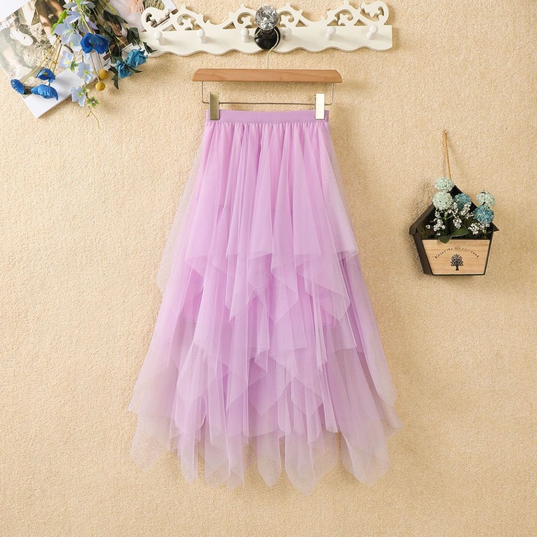 Y182110 High-grade French fugitive princess dress 2024 super fairy sweet tea break dress female gentle and dignified temperament