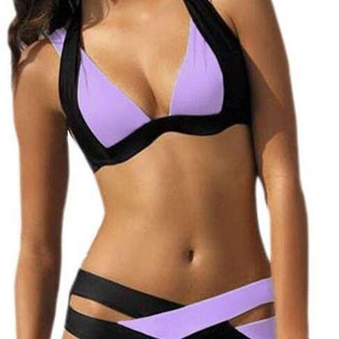 New 2025 Color Blocking, Fat Adding, Split Body Swimsuit, Sexy Bikini Women's Swimsuit Sexy Designer Bikini Swimwear Porno Womens Swimwear Skimss