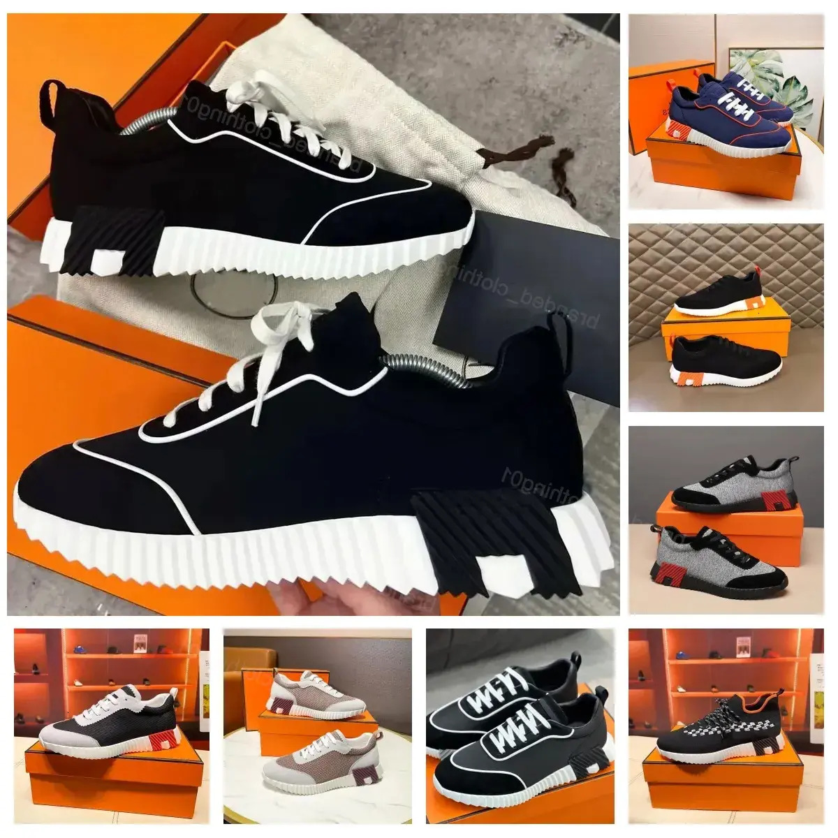 Designer Suede 1 Sneakers Bouncing Casual Shoes Trainers Breathable Mesh Running Shoe Men Bounce Women Sneaker Nonslip Rubber Sole Flat Trainer H Word A2e Wo