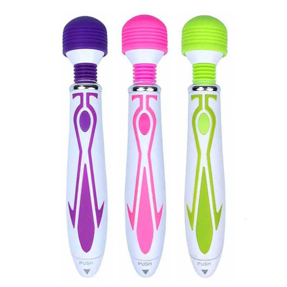 Wand Vibrators AV Massager Multi Speed Vibration Bullet Clitoris Stimulators Stick Sex ProductsXJ250218