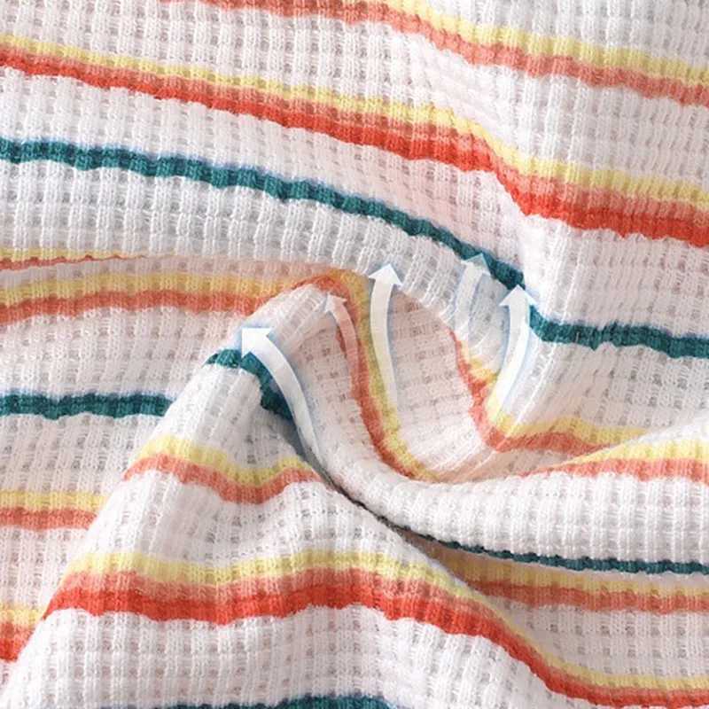 MILANCEL New Spring Baby Clothes Set Cute Striped Bear Infant Sweatshirt Suit Thin Sle Toddler Outfit W250218