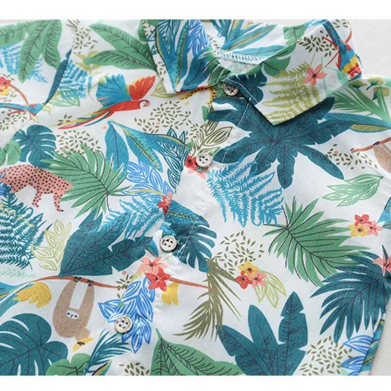 New summer boys clothing set childrens clothing fashionable childrens shirts 2-piece/set baby casual clothing childrens track and field clothing W2502