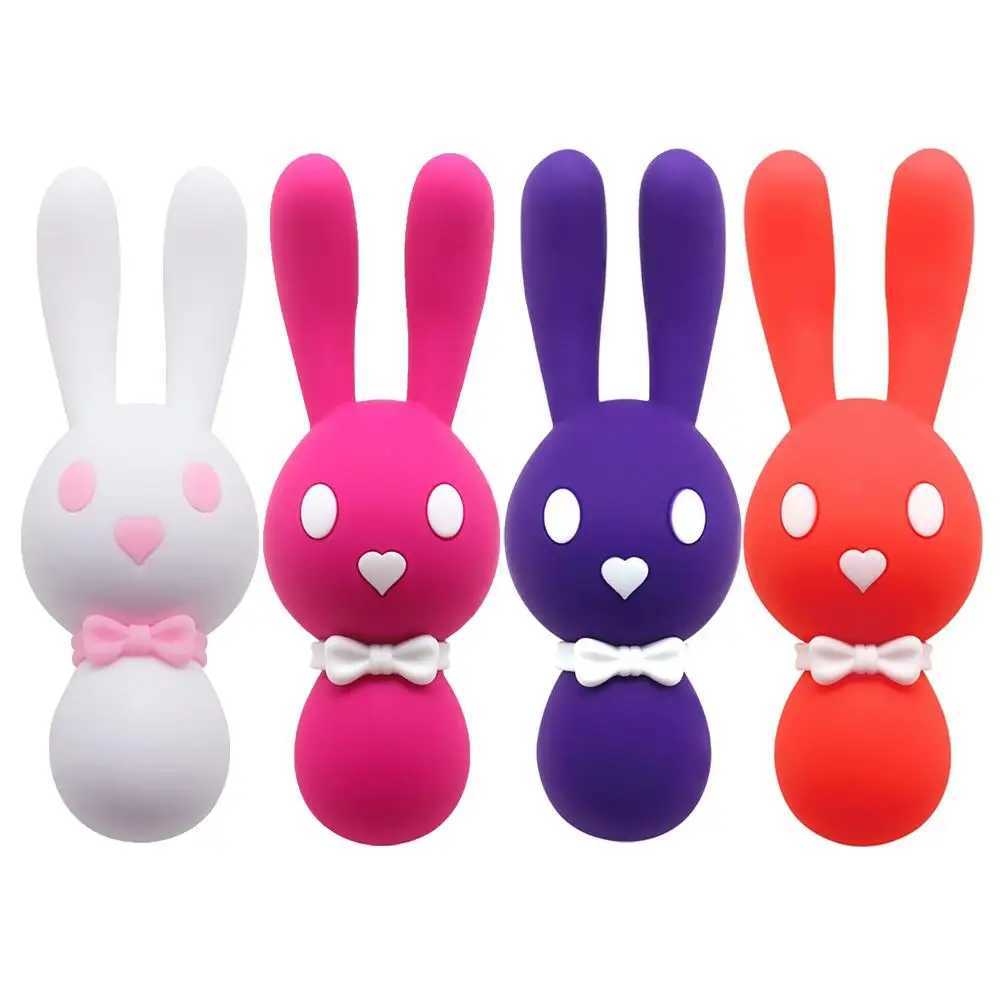 Women Masturbation Big Rabbit Ear Vibrator Stick G-spot Clitoris Massager Toy Sex Toys for women G Spot MassagerXJ250218