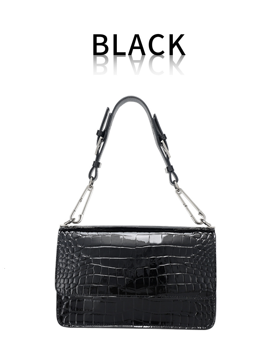 Designer Designer Trendy Armpit With Crocodile Pattern Shoulder Bag, Versatile Texture, Fashionable Crossbody Women's Bag