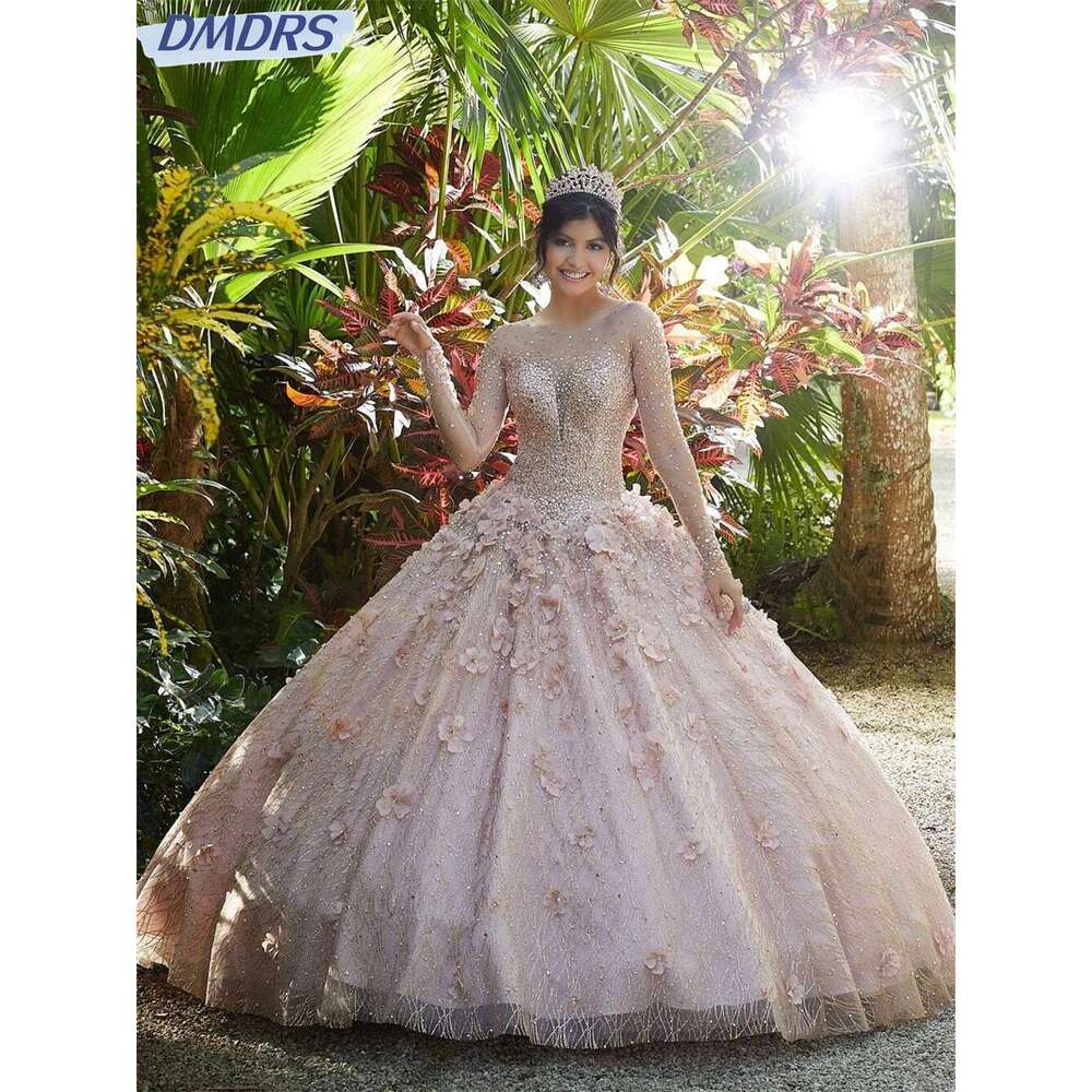 Long Shiny Sleeve A E Prom Dress Urious Beaded Evening Dresses Ful Or Length Gowns Vestidos De Novia vening es