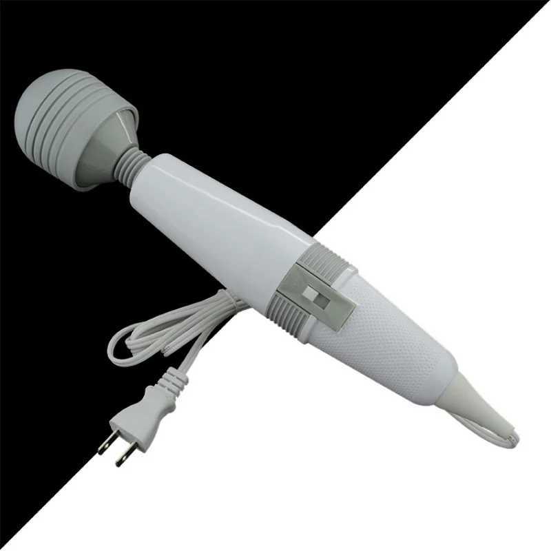 Lengthened2Generation110220VLarge Direct PlugAVAwesome Vibrator Sexy Sex Product Female Massage Stick Female MasturbationXJ250218