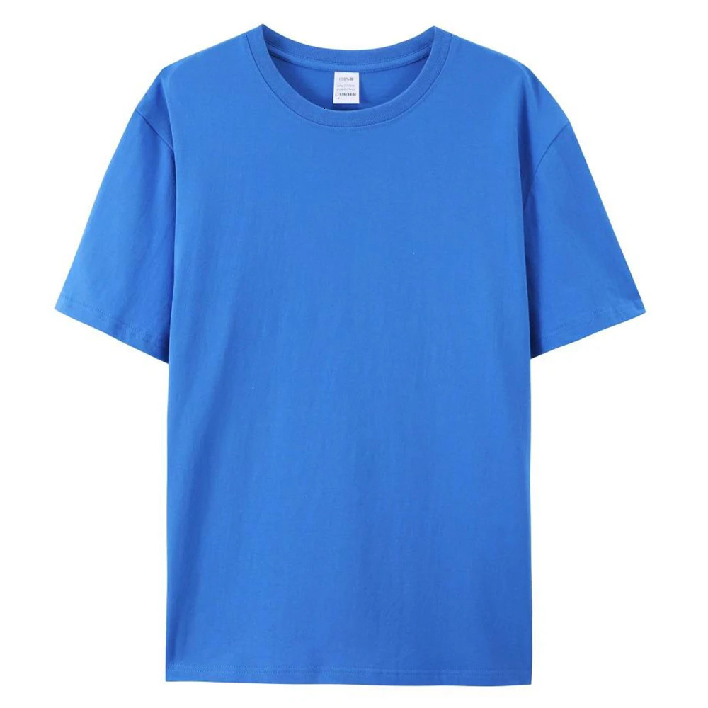 100% Cotton T Shirts Unisex High Quality White T-shirts Wholesale Tee Shirts Summer Blank Tshirt For Men Camisetas Para Hombre 250217