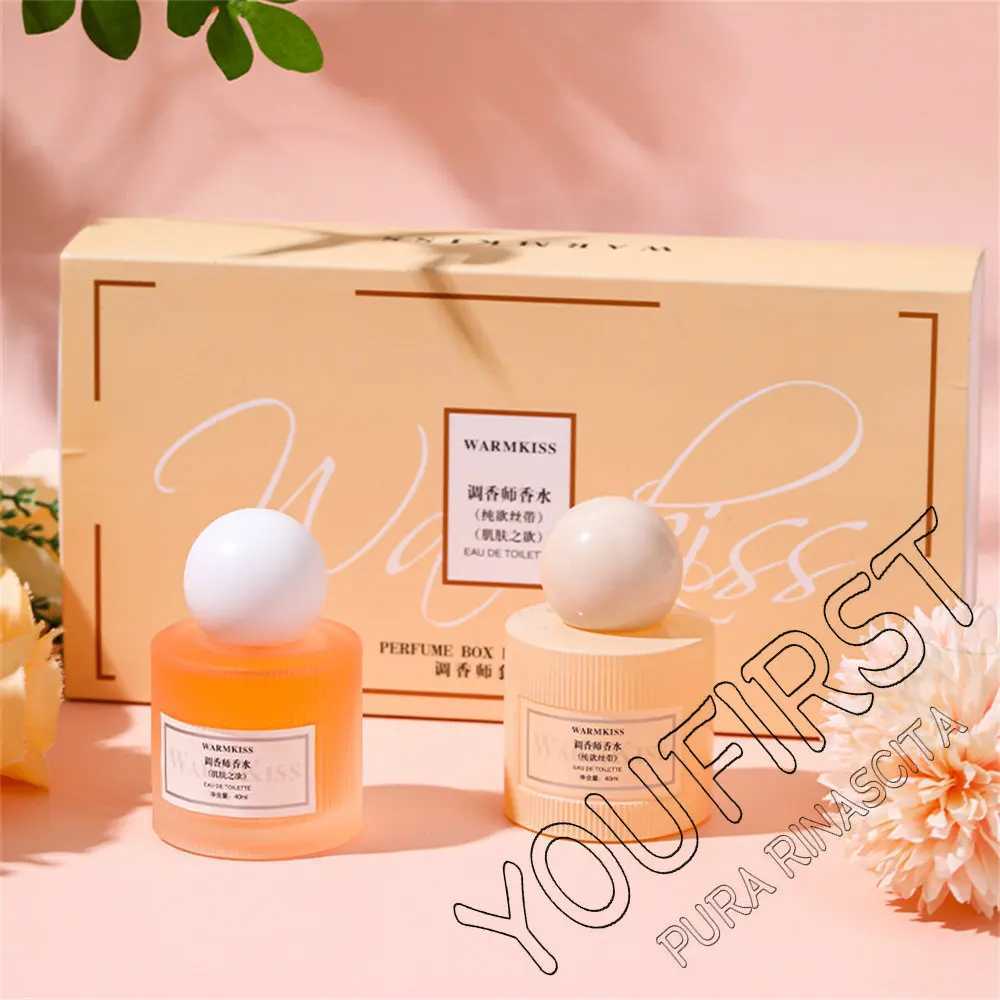 Brand 100ml Women Perfume Gift Box 4pcs Set Exudes Feminine Charm Lasting Fragrance Eau De Parfum Plant Floral Scent Perfume for Women W250218