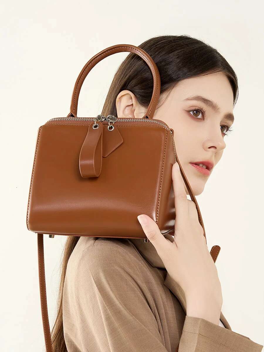 YANATARI Mini Summer Crossbody Bags Genuine Leather Woman 2024 Handbag Minimalist Shoulder Bag