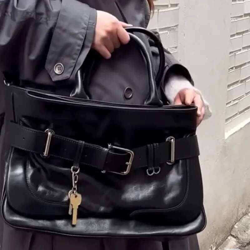 Lrage Capacity Tote Designer Shoulder Bag PU Leather Bucket Bags For Women Handbags And Purses New Shopper