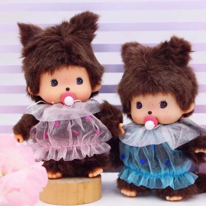 2025 New In Stock 15cm Monqiqi Kaii Doll Bag Pendants Plush Toy Hand Puppet Children Cute Gift Birthday Festival GiftsXJ250218