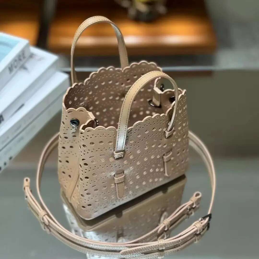 Designer Luxury Brand Design High Quality Cowhide Shoulder Handbags For Women 2024 Fashion Large Capacity Genuine Leather Bucket Bag