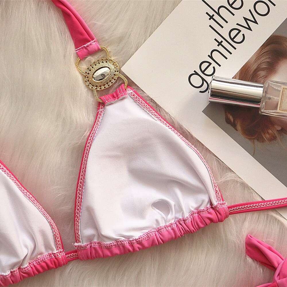 2025 New Bikini Sexy Gradient Print Strap Luxury Crystal Vacation Swimsuit Porno Womens Swimwear Women Swimsuit Gt Cut Beach Cover Up Swim Suit New Pr