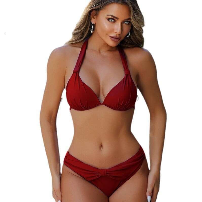 2025 Split Bikini Sexy Swimsuit Female Conservative Hairdressing Designer Swimsuit Bathing Suits Designer Bathing Suit Thong Underwears Woman New Prod