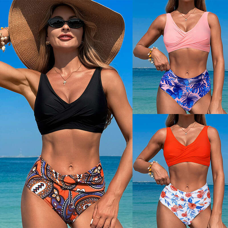 New Split 2025 Bikini Nylon Sexy Hot Spring Women's Swimsuit One Piece Swimsuit Bathing Suits Bikini Bikinis Luxury Swimsuit Womens Swimwear Porn