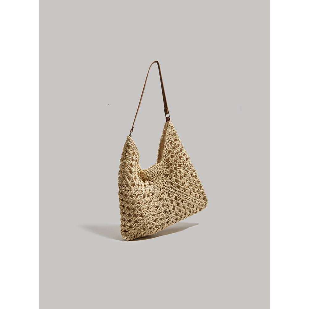 Women's Bags UR large capacity travel shoulder bag women's handbag new gold luxury designer brand hand woven bag silver evening handbag chic