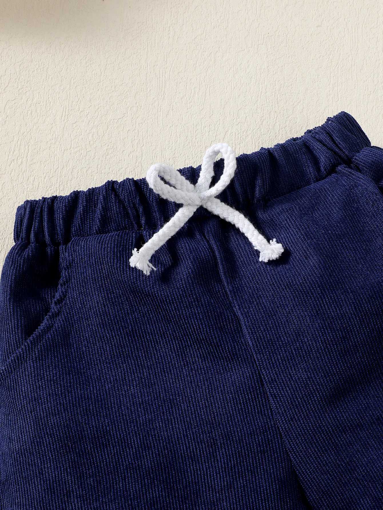 1-6 Year Children Boys Flip collar Color Blocked Pit Stripe Top+Shorts Fashion 2Pcs /set Sunny Handsome Boys Summer Set W250218